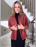 Pulz Sally Jacket - Henna