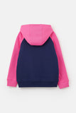 Lighthouse Jasmine Full Zip - Navy/Pink & Hearts