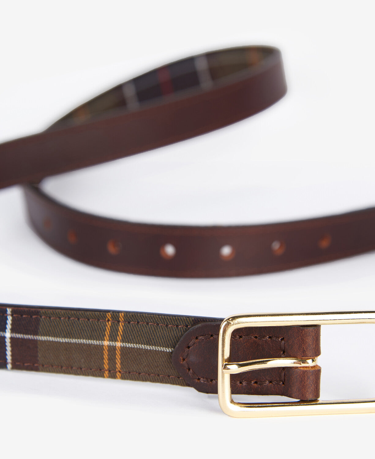 Barbour reversible leather sales belt