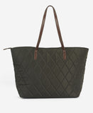 Barbour Quilted Tote Bag - Olive