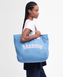 Barbour Logo Holiday Tote Bag - Chambray Blue