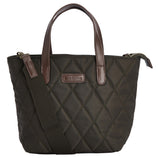 Barbour Mini Quilted Tote Bag - Olive