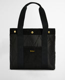 Barbour Healy Tote Bag - Black/Ancient