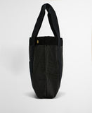 Barbour Healy Tote Bag - Black/Ancient