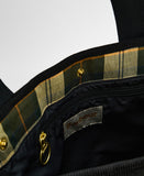 Barbour Healy Tote Bag - Black/Ancient