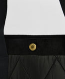 Barbour Healy Tote Bag - Black/Ancient