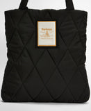 Barbour Mariah Quilted Tote Bag - Black/Ancient