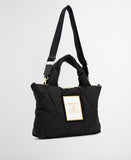 Barbour Mariah Mini Quilted Tote Bag - Black/Ancient