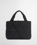 Barbour Mariah Mini Quilted Tote Bag - Black/Ancient