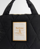 Barbour Mariah Mini Quilted Tote Bag - Black/Ancient
