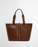Barbour Alder Leather Tote Bag - Brown
