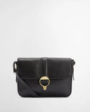 Barbour Rosa Leather Crossbody Bag - Black