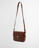 Barbour Rosa Leather Crossbody Bag - Brown