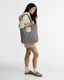 Barbour Riah Quilted Tote  Gingham