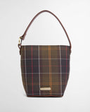 Barbour Cedar Mini Tartan Bucket Bag - Classic Tartan