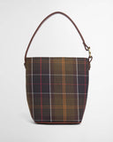 Barbour Cedar Mini Tartan Bucket Bag - Classic Tartan