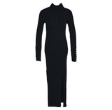 Barbour Bordley Midi Knit Dress - Black