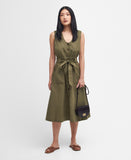 Barbour Rutherglen Midi Dress - Khaki