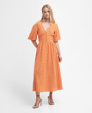 Barbour Kelley Maxi Dress - Apricot Crush