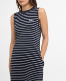 Barbour Hartland Dress - Navy/Cloud