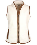 Barbour Burford Fleece Gilet - Winter Pearl/Classic
