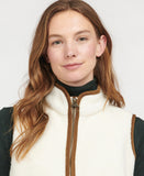 Barbour Burford Fleece Gilet - Winter Pearl/Classic