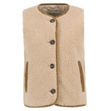 Barbour Luciana Fleece Gilet - Natural