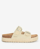 Barbour Sandgate Sandal - Parchment Suede