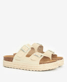Barbour Sandgate Sandal - Parchment Suede
