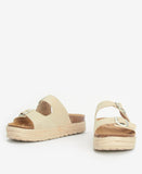 Barbour Sandgate Sandal - Parchment Suede