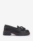 Barbour Dolores Tassel Trim Loafer - Black