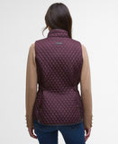 Barbour Dahlia Quilted Gilet - Black Cherry