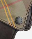 Barbour Lady Jane Leather Gloves - Chocolate/Classic