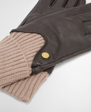 Barbour Deanna Leather Gloves - Brown/Camel