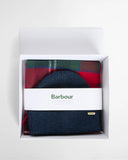 Barbour Olivia Beanie & Scarf Gift Set - Red Spruce