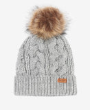 Barbour Penshaw Beanie Hat - Grey