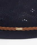 Barbour Flowerdale Trilby Summer Hat - Navy