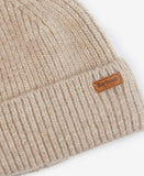 Barbour Pendle Beanie Hat - Light Trench