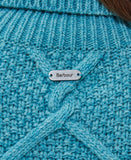 Barbour Burne Roll Neck Knit - Dewdrop