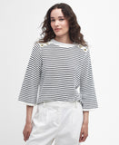 Barbour Macy Knitted Jumper - Antique White Stripe