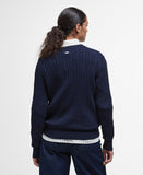 Barbour Hartland Crew Knitted Jumper - Navy