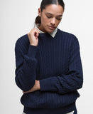 Barbour Hartland Crew Knitted Jumper - Navy