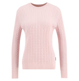 Barbour Hartland Crew Knitted Jumper - Pink
