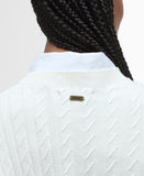 Barbour Hartland Crew Knitted Jumper - Cloud