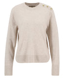 Barbour Eleanor Knitted Jumper - Oat