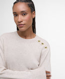 Barbour Eleanor Knitted Jumper - Oat