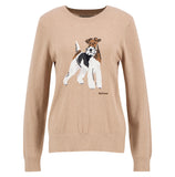 Barbour Fareham Knitted Jumper - Pale Camel