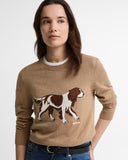 Barbour Fareham Knitted Jumper - Warm Trench