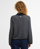 Barbour Inez Knitted Jumper - Dark Navy Stripe