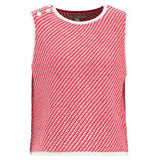 Barbour Amanda Knitted Vest - Poppy Red